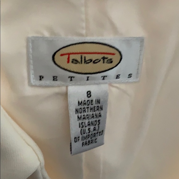 BNWOT! Talbots off white Blazer! Perfect ❤️ - Picture 7 of 8